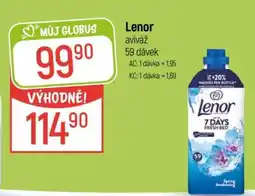Globus Lenor aviváž 59 dávek nabídka