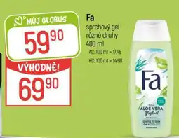 Globus Fa sprchový gel různé druhy nabídka