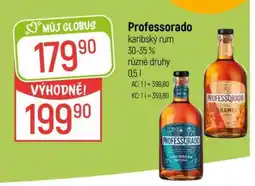 Globus Professorado karibský rum nabídka