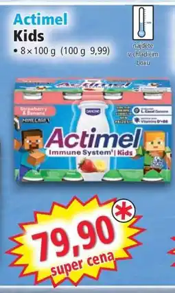 Norma Actimel Kids nabídka