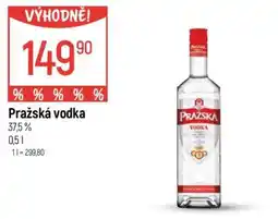 Globus Pražská Vodka nabídka