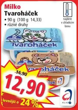 Norma Milko Tvaroháček nabídka