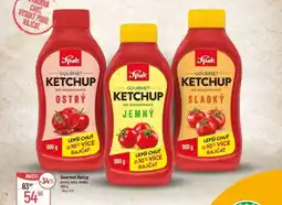 Globus Gourmet kečup nabídka