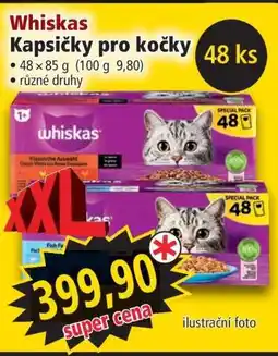 Norma Whiskas kapsičky pro kočky nabídka