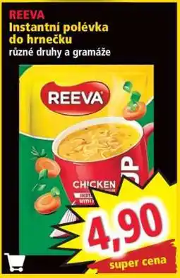 Norma REEVA Instantní polévka do hrnečku nabídka