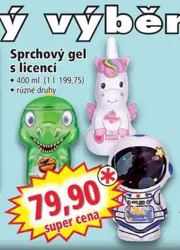 Norma Sprchový gel s licencí nabídka
