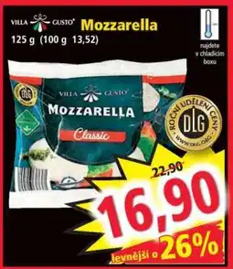 Norma Mozzarella nabídka