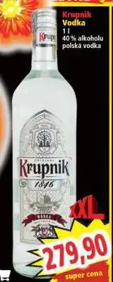 Norma Krupnik Vodka nabídka