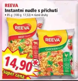 Norma REEVA Instantní nudle s příchutí nabídka