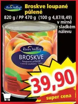 Norma Broskve loupané půlené nabídka