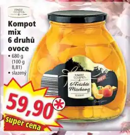 Norma Kompot mix 6 druhů ovoce nabídka
