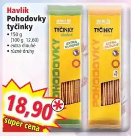 Norma Havlík Pohodovky tyčinky nabídka