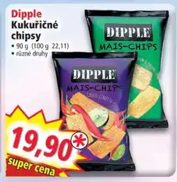 Norma Dipple Kukuřičné chipsy nabídka