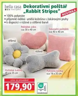 Norma Dekorativní polštář „Rabbit Stripes“ nabídka