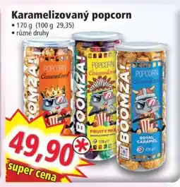 Norma KARAMELIZOVANÝ POPCORN nabídka