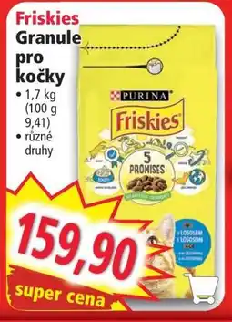 Norma Friskies granule pro kočky nabídka