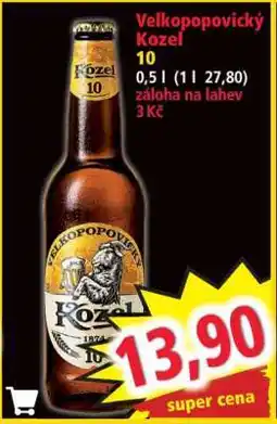 Norma Velkopopovický Kozel 10 nabídka