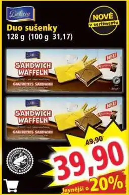 Norma Duo sušenky nabídka