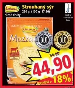 Norma Strouhaný sýr nabídka