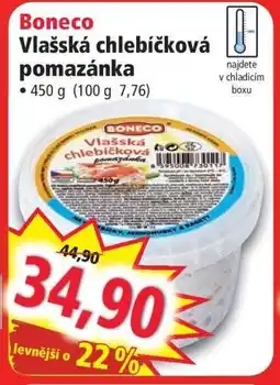 Norma Boneco Vlašská chlebíčková pomazánka nabídka