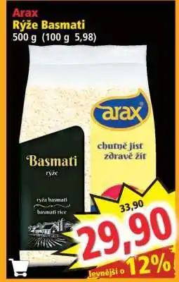 Norma ARAX Rýže basmati nabídka