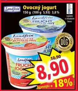 Norma OVOCNÝ JOGURT nabídka