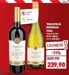 Kaufland Tarapaca reserva nabídka