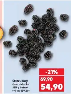 Kaufland Ostružiny nabídka