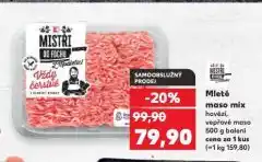 Kaufland Mleté maso mix nabídka