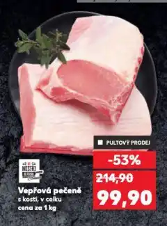 Kaufland Vepřová pečeně nabídka