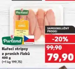 Kaufland Kuřecí stripsy z prsních řízků nabídka