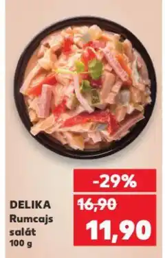 Kaufland Delika rumcajs salát nabídka