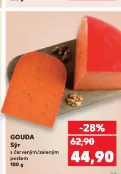 Kaufland Gouda sýr nabídka