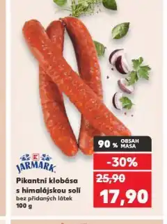 Kaufland Pikantní klobása s himalájskou solí nabídka