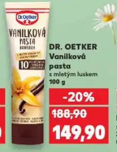 Kaufland Dr. oetker vanilková pasta nabídka
