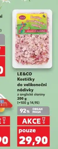 Kaufland Le & co kostičky do velikonoční nádivky nabídka