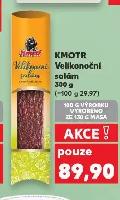 Kaufland Kmotr velikonoční salám nabídka