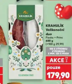 Kaufland Krahulík velikonoční duo nabídka