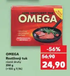 Kaufland Omega rostlinný tuk nabídka
