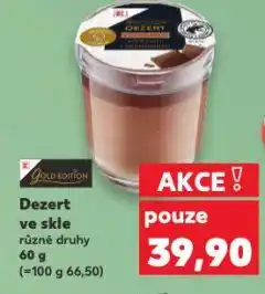 Kaufland Dezert ve skle nabídka