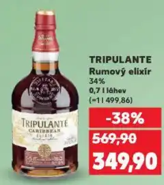 Kaufland Tripulante rumový likér nabídka
