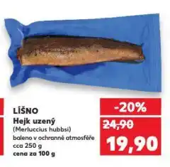 Kaufland Líšno hejk uzený nabídka