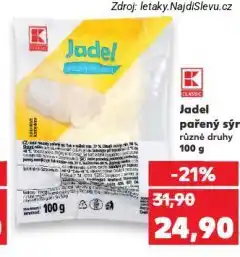 Kaufland Jadel pařený sýr nabídka