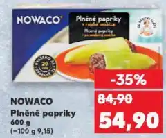 Kaufland Nowaco plněné papriky nabídka