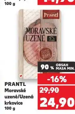 Kaufland Prantl moravské uzené nabídka