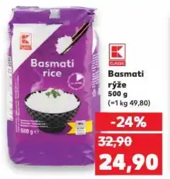 Kaufland Basmati rýže nabídka
