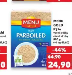 Kaufland Menu gold rýže nabídka