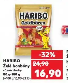 Kaufland Haribo želé bonbóny nabídka