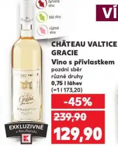 Kaufland Chateau valtice gracie nabídka