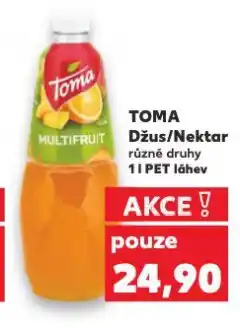 Kaufland Toma nektar nabídka